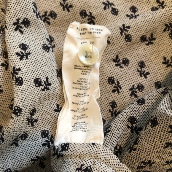 Floral cotton blouse, sustainable brand - Picture 5 of 6